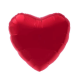 Сердце красный металлик 80 см.